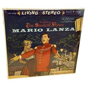 Mario Lanza The Student Prince (Vinyl, 1965) RCA Victor Red Seal LSC-2339 VG LP